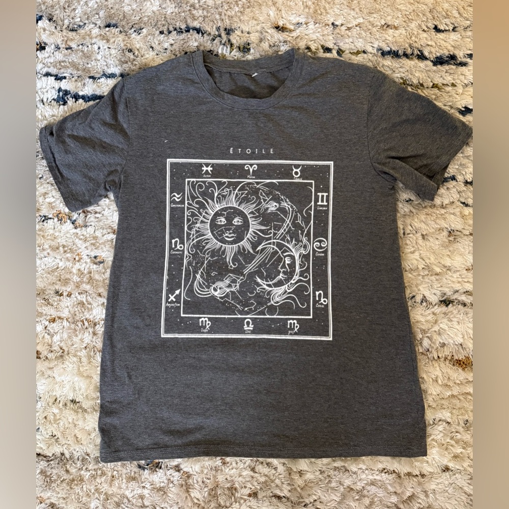 Gray Graphic T-Shirt
